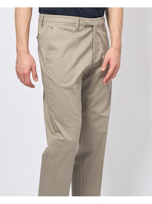 Michael Coal clay trousers with button-up waistband MICHAEL COAL | MCBR3674880